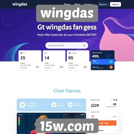 Mudanças recentes na interface do site Wingdas